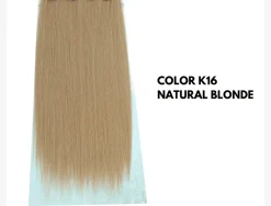 Discount 7 fasce liscia con clip K16 Extension Bionde|Code Basi Nere
