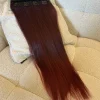 Online 7 fasce liscia con clip T1b/burg Extension Rosse|Code Basi Rosse