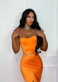 Sale Abito a sirena con push up e incrocio vari colori Abiti