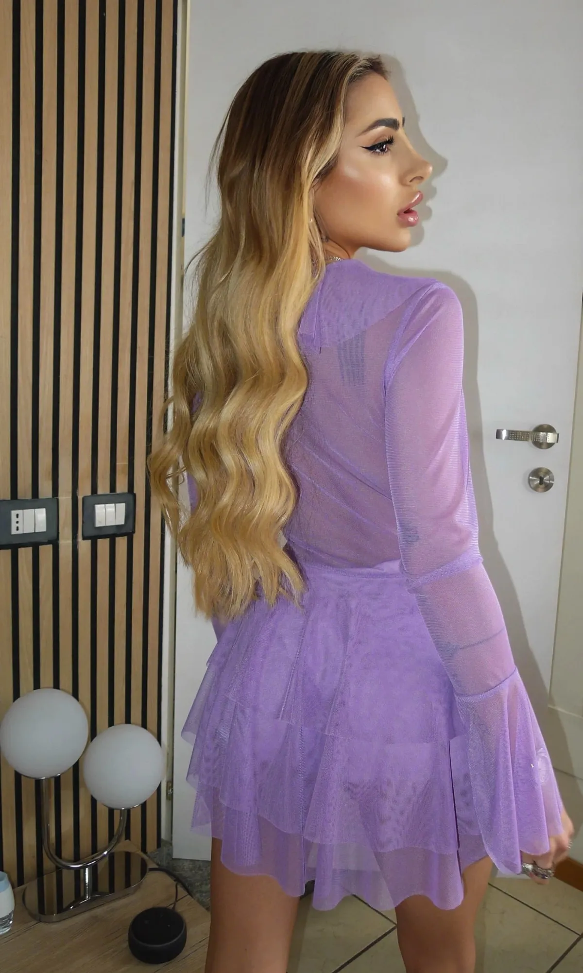 Best Abito in tulle lilla Abiti