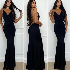 Hot Abito sirena a bretellina vari colori Abiti