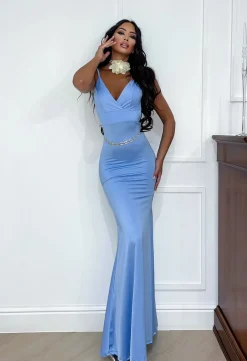 Hot Abito sirena a bretellina vari colori Abiti