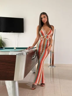 Fashion Abito tropic chic orange Abiti