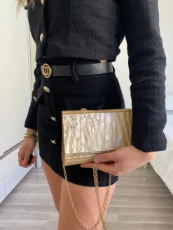 Hot Bag in plexi oro Borse