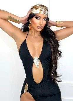 Clearance Bandana Brown gold Bikini|Bikini