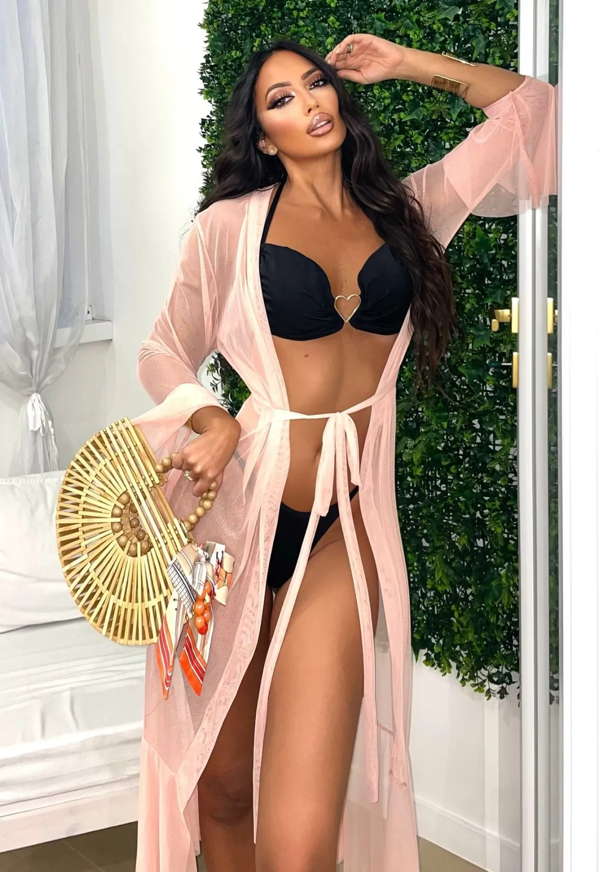 Clearance Bikini con cuore nero Bikini|Bikini