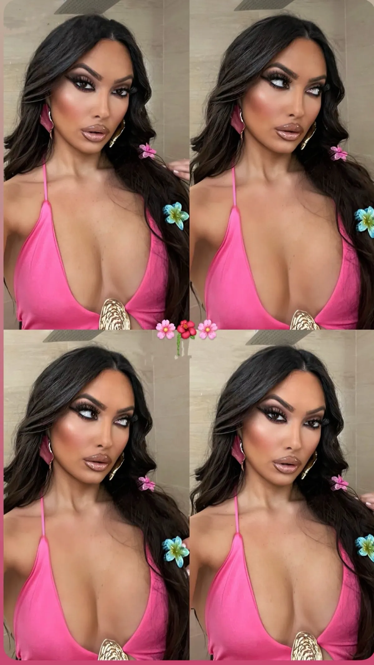 Best Bikini due pezzi body più gonna fuxia Bikini|Bikini