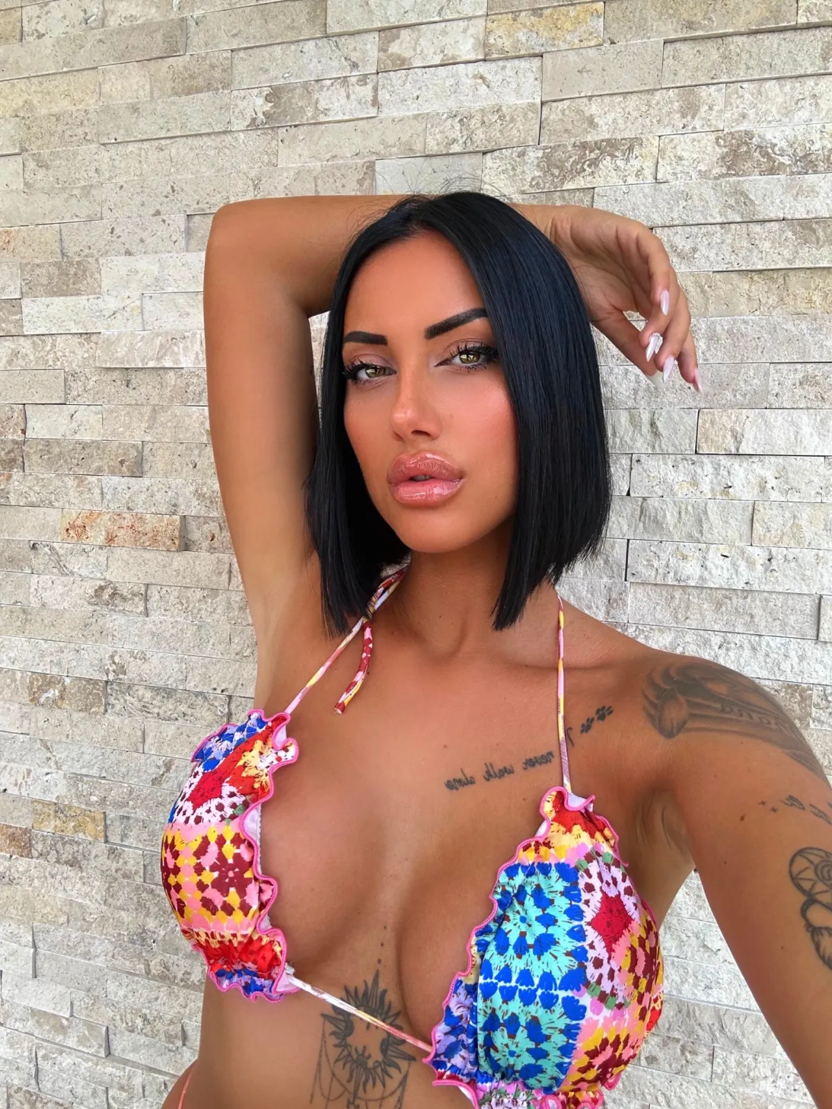 Sale Bikini multicolor Positano Bikini|Bikini