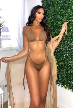 Hot Bikini tre pezzi fango Bikini|Bikini