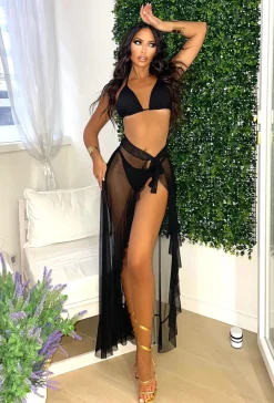 Hot Bikini tre pezzi nero Bikini|Bikini