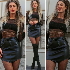 Best Body a rete con strass Body