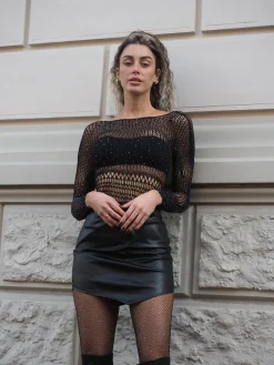 Best Body a rete con strass Body