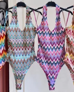 Online Body crochet con scollo Body
