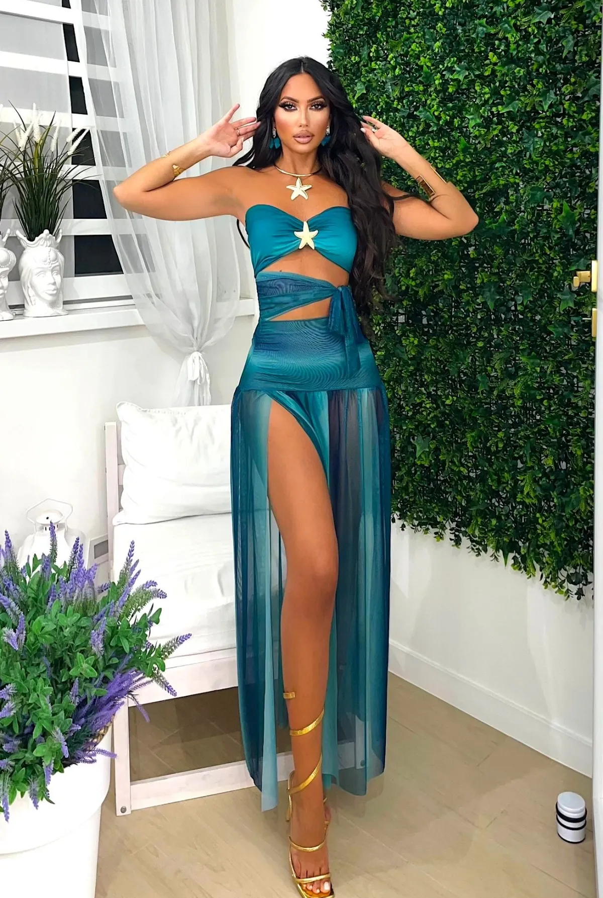 Best Body due pezzi con stella acqua marina Bikini|Bikini