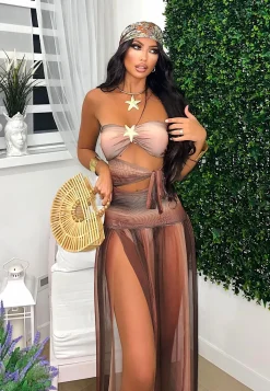 Hot Body due pezzi con stella nude Bikini|Bikini