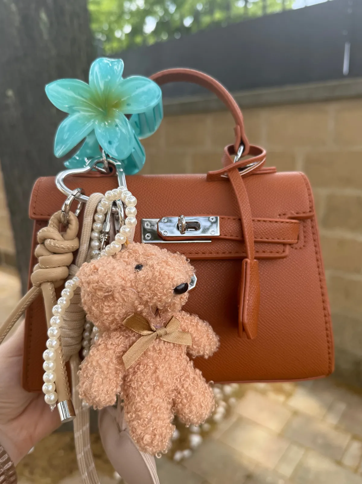 Outlet Borsa vintage camel Borse