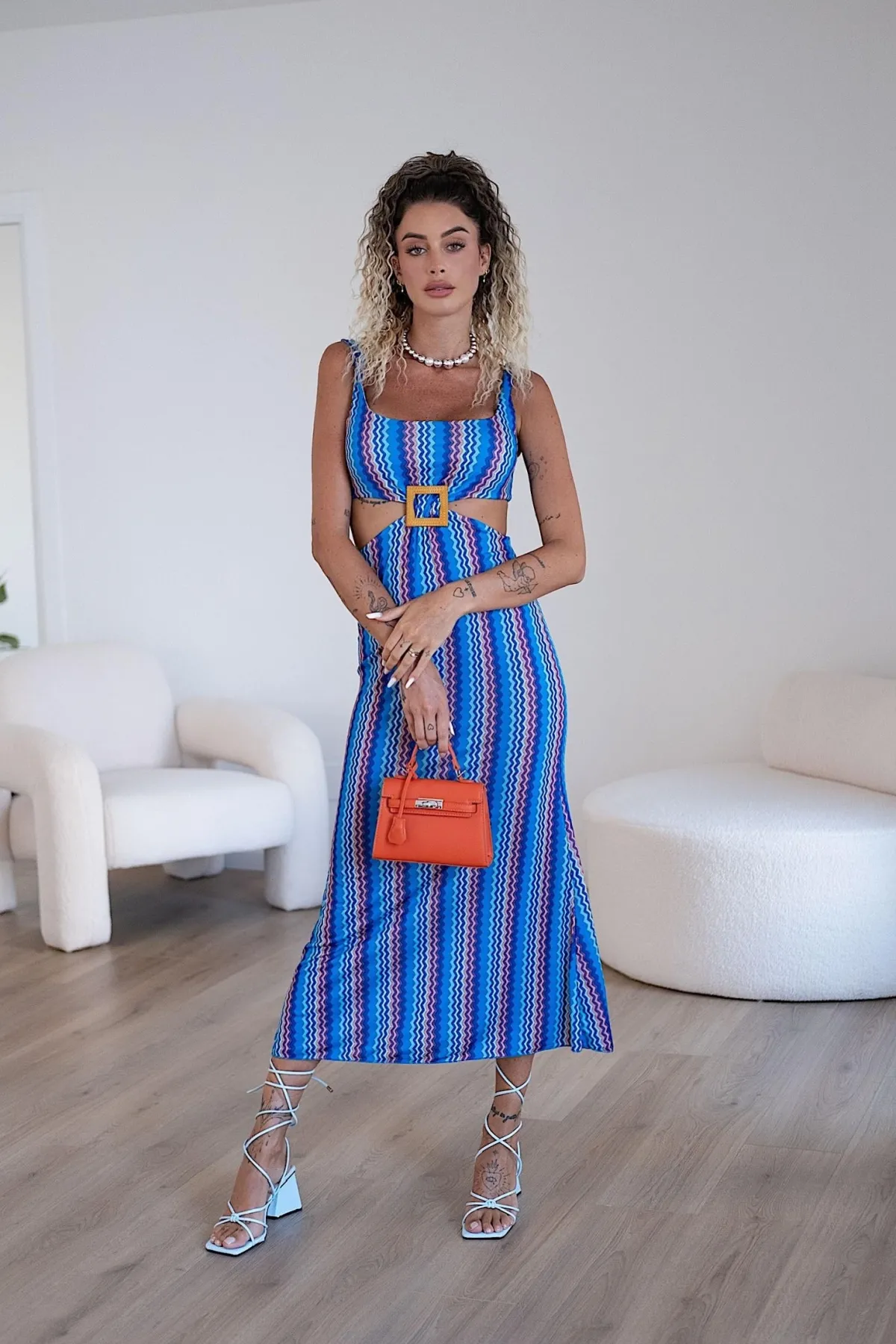 Online Borsa vintage papaya Borse