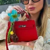 Clearance Borsa vintage rossa Borse