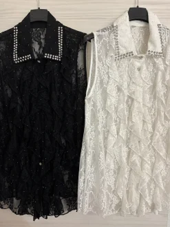 Clearance Camicetta con brillantini Bluse & Top