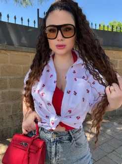 Sale Camicia ciliegia Bluse & Top