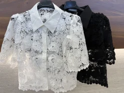 Best Camicia con pizzo e fiori Bluse & Top