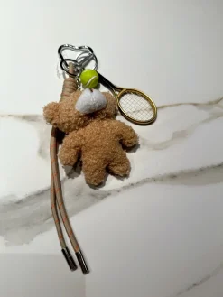Outlet Charm per borsa orsettao pallina tennis Charm Per Borse