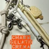Online Charm per borse gelato bianco Charm Per Borse