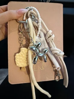 Online Charm per borse gelato bianco Charm Per Borse