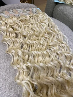Discount Clip Extension onde morbide biondo platino Extension Bionde|Code Per Bionde