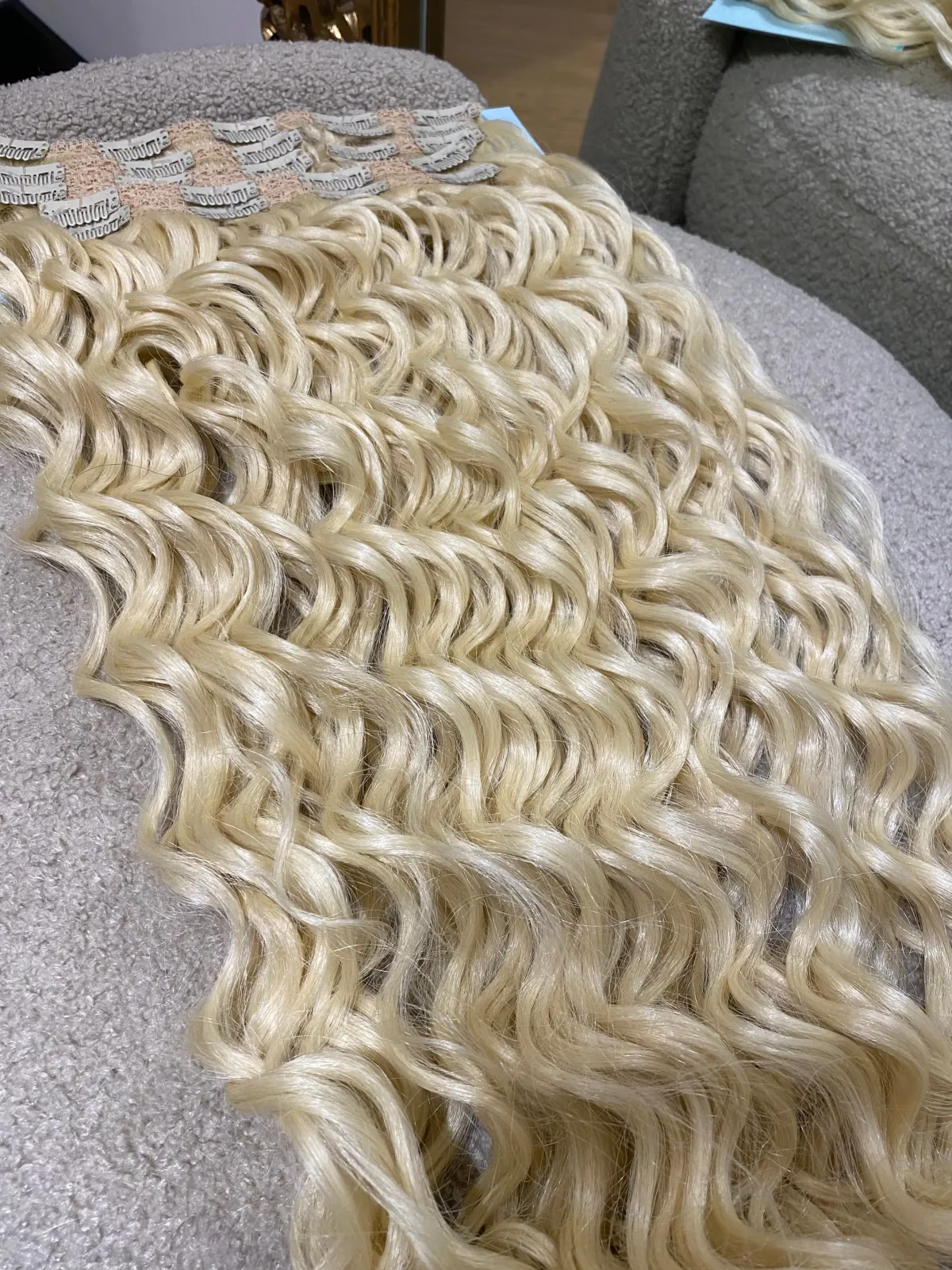 Discount Clip Extension onde morbide biondo platino Extension Bionde|Code Per Bionde