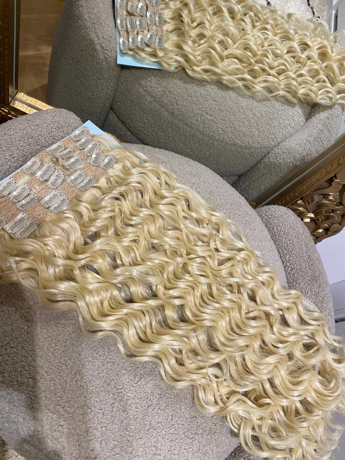 Discount Clip Extension onde morbide biondo platino Extension Bionde|Code Per Bionde