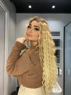 Online Clip Extension Riccia Biondo platino Code Per Bionde