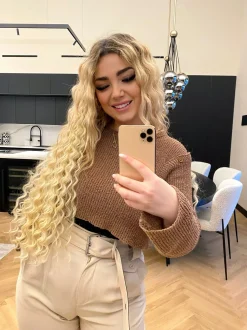 Online Clip Extension Riccia Biondo platino Code Per Bionde