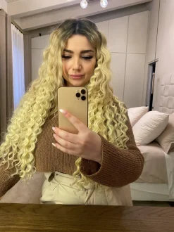 Online Clip Extension Riccia Biondo platino Code Per Bionde