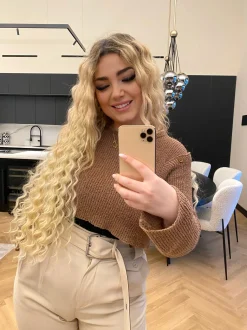 Online Clip Extension Riccia Biondo platino Code Per Bionde