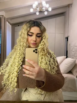 Online Clip Extension Riccia Biondo platino Code Per Bionde