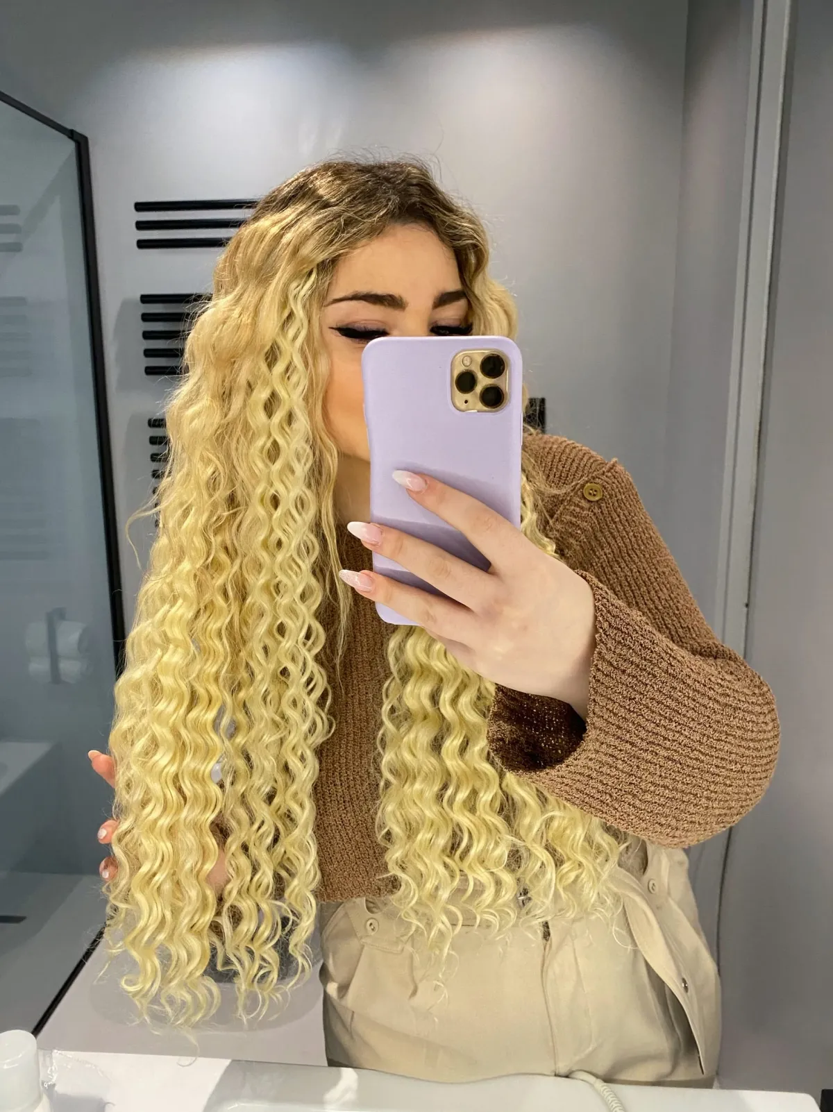 Online Clip Extension Riccia Biondo platino Code Per Bionde