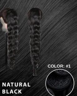 Best Coda #1 effetto ondulate con Coulisse nero Code Basi Nere