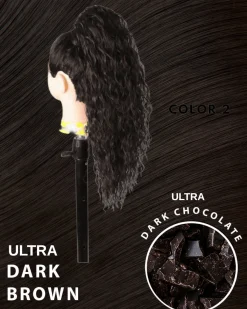 Clearance Coda #2 Riccia 50cm con Coulisse ultra Dark #2 Code Basi Castane