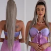 Best Coda Baby Blonde 90cm liscia con Coulisse Code Per Bionde