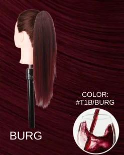Hot Coda liscia 50cm con Coulisse vari colori Code Basi Nere|Code Per Bionde