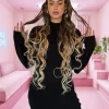 Fashion Coda mossa biondo degradè 90cm Code Per Bionde|Code Basi Castane