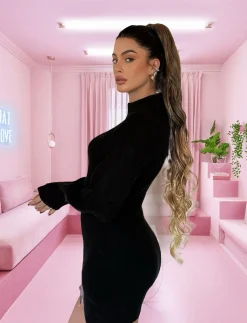 Fashion Coda mossa biondo degradè 90cm Code Per Bionde|Code Basi Castane
