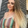 Fashion Coda Riccio afro con coulisse vari colori Code Per Bionde