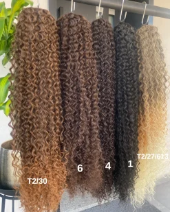 Fashion Coda Riccio afro con coulisse vari colori Code Per Bionde