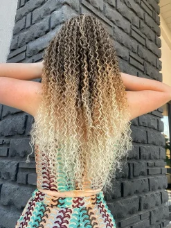 Fashion Coda Riccio afro con coulisse vari colori Code Per Bionde