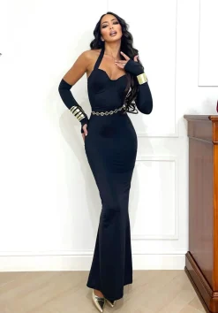 Hot Completo body e gonna nero Completi & Tute