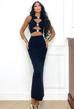 Sale Completo Cut-Out con sole nero Completi & Tute