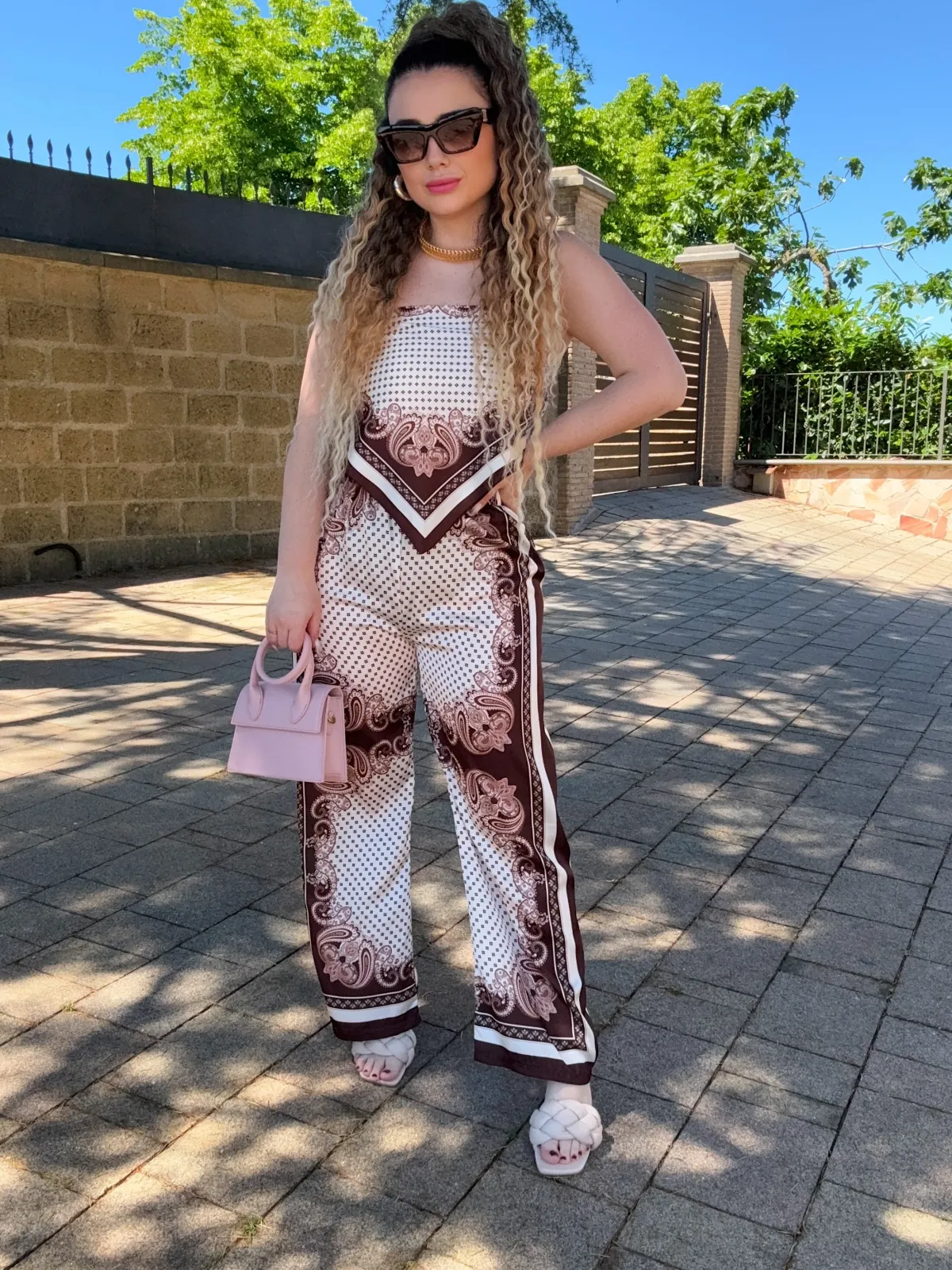 Fashion Completo top e pantalone Completi & Tute