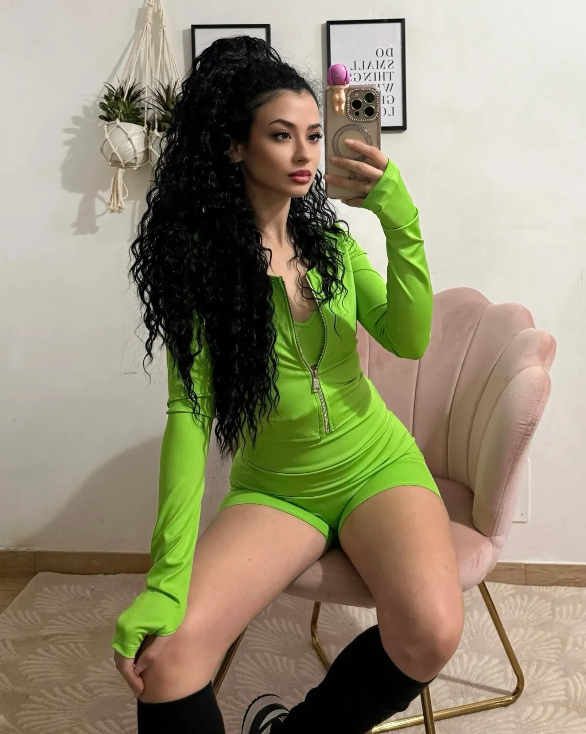 Hot Completo tre pezzi sportif verde fluo Completi & Tute